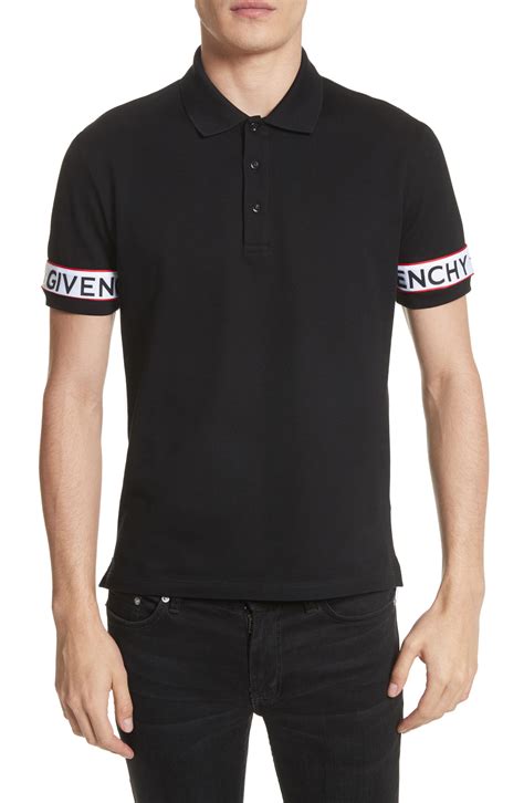 givenchy polo zwart|givenchy polo shirts.